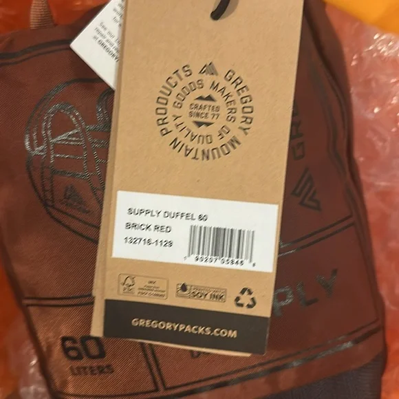 Gregory Supply Duffel NWT - Picture 5 of 5